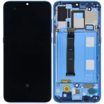 Xiaomi Mi 9 İle Uyumlu Ekran Dokunmatik Çerçeveli   (Amoled Ekran - Okyanus Mavisi)