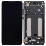 Xiaomi Mi 9 Lite İle Uyumlu Ekran Dokunmatik Çerçeveli   (Aftermarket Plus - Oniks Grisi)