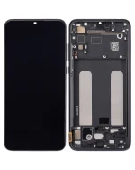 Xiaomi Mi 9 Lite İle Uyumlu Ekran Dokunmatik Çerçeveli   (Aftermarket Plus - Oniks Grisi)