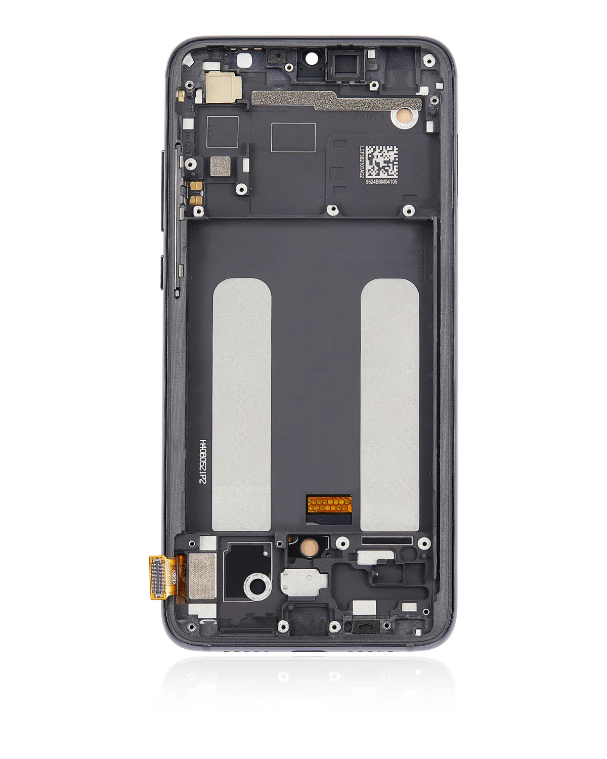 Xiaomi Mi 9 Lite İle Uyumlu Ekran Dokunmatik Çerçeveli (Onyx Grisi) - Görsel 3