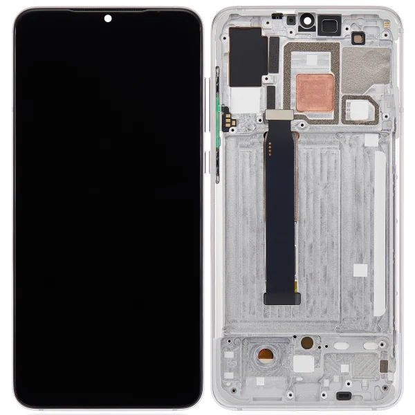Xiaomi Mi 9 Pro İle Uyumlu Ekran Dokunmatik Çerçevel Oled (Dream White)