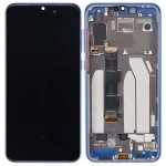 Xiaomi Mi 9 SE İle Uyumlu Amoled Ekran) (Mavi)  Çerçeveli