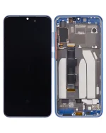 Xiaomi Mi 9 SE İle Uyumlu Amoled Ekran) (Mavi)  Çerçeveli