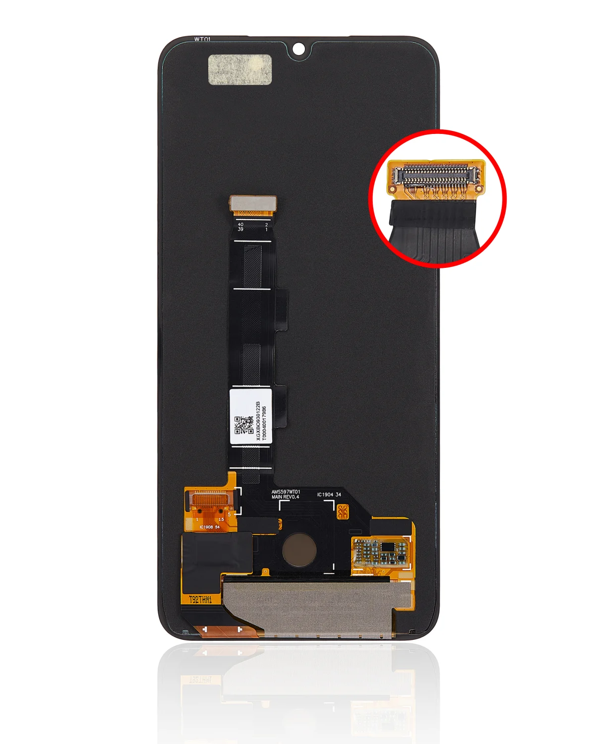 Xiaomi Mi 9 SE İle Uyumlu Çerçevesiz  Orijinal Amoled Ekran (Tüm Renkler Uyumlu) - Görsel 3