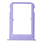 Xiaomi Mi 9 SE İle Uyumlu Çift Sim Kart Tepsisi (Violet)