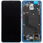 Xiaomi Mi 9T İle Uyumlu Ekran Dokunmatik Çerçeveli   (A Plus Kalite - Glacier Blue)