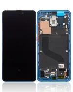 Xiaomi Mi 9T İle Uyumlu Ekran Dokunmatik Çerçeveli   (Amoled Ekran - Buzul Mavisi)