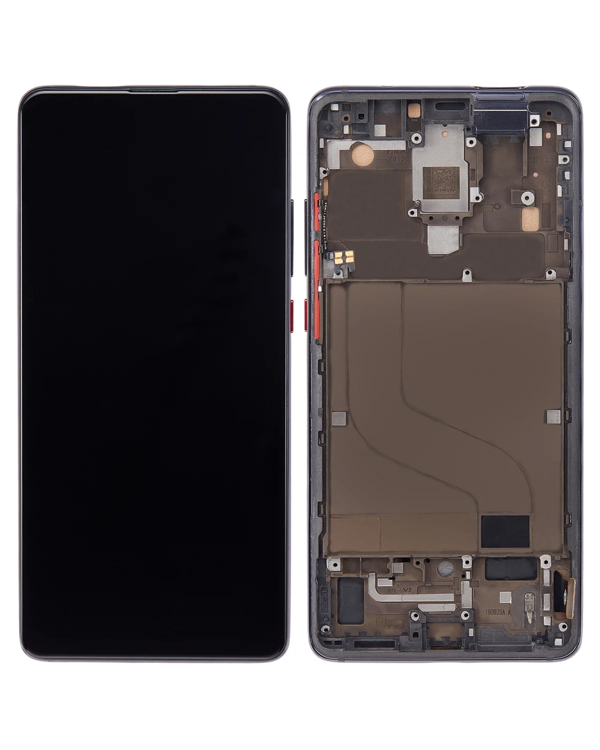 Xiaomi Mi 9T İle Uyumlu Ekran Dokunmatik Çerçeveli (Oled - Karbon Siyahı)