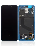 Xiaomi Mi 9T Pro İle Uyumlu Ekran Dokunmatik Çerçeveli   (A Plus Kalite - Glacier Blue)