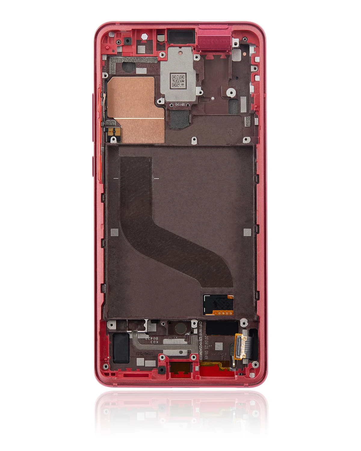 Xiaomi Mi 9T Pro İle Uyumlu Ekran Dokunmatik Çerçeveli   (Amoled Ekran - Alev Kırmızısı) - Görsel 3