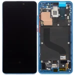 Xiaomi Mi 9T Pro İle Uyumlu Ekran Dokunmatik Çerçeveli   (Amoled Ekran - Buzul Mavisi)