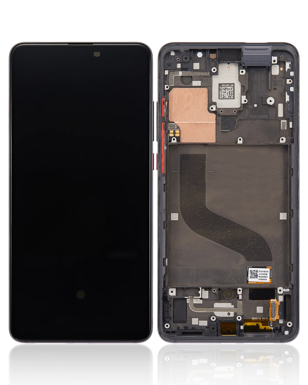 Xiaomi Mi 9T Pro İle Uyumlu Ekran Dokunmatik Çerçeveli   (Amoled Ekran - Karbon Siyahı)