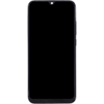 Xiaomi Mi A3 İle Uyumlu Ekran Dokunmatik Amoled Ekran) (Gümüş)  Çerçeveli