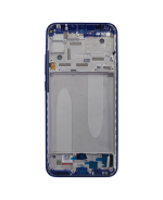 Xiaomi Mi A3 İle Uyumlu Ekran Dokunmatik Amoled Ekran) (Mavi)  Çerçeveli - Görsel 5