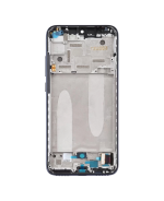 Xiaomi Mi A3 İle Uyumlu Ekran Dokunmatik Amoled Ekran) (Siyah)  Çerçeveli - Görsel 2