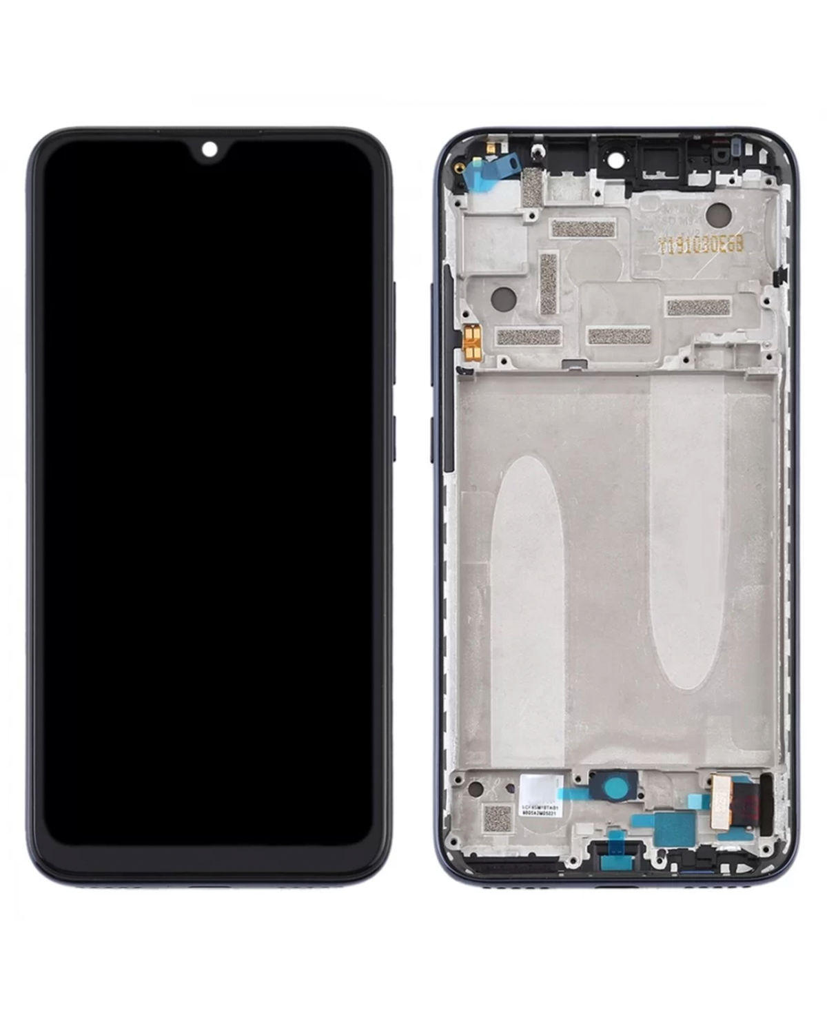 Xiaomi Mi A3 İle Uyumlu Ekran Dokunmatik Amoled Ekran) (Siyah)  Çerçeveli - Görsel 6