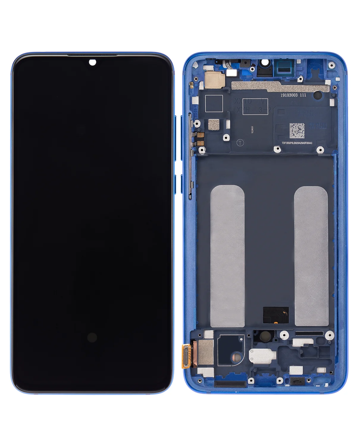 Xiaomi Mi CC9 İle Uyumlu Ekran Dokunmatik Çerçeveli   (Amoled Ekran - Aurora Blue)