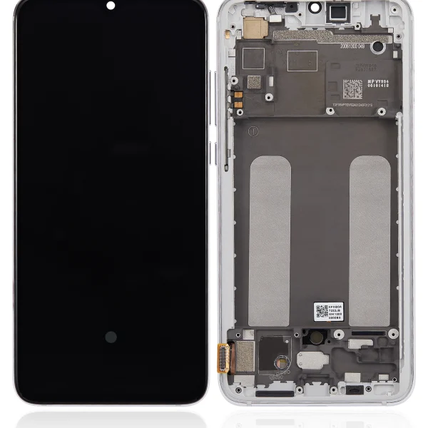 Xiaomi Mi CC9 İle Uyumlu Ekran Dokunmatik Çerçeveli   (Amoled Ekran - İnci Beyazı)
