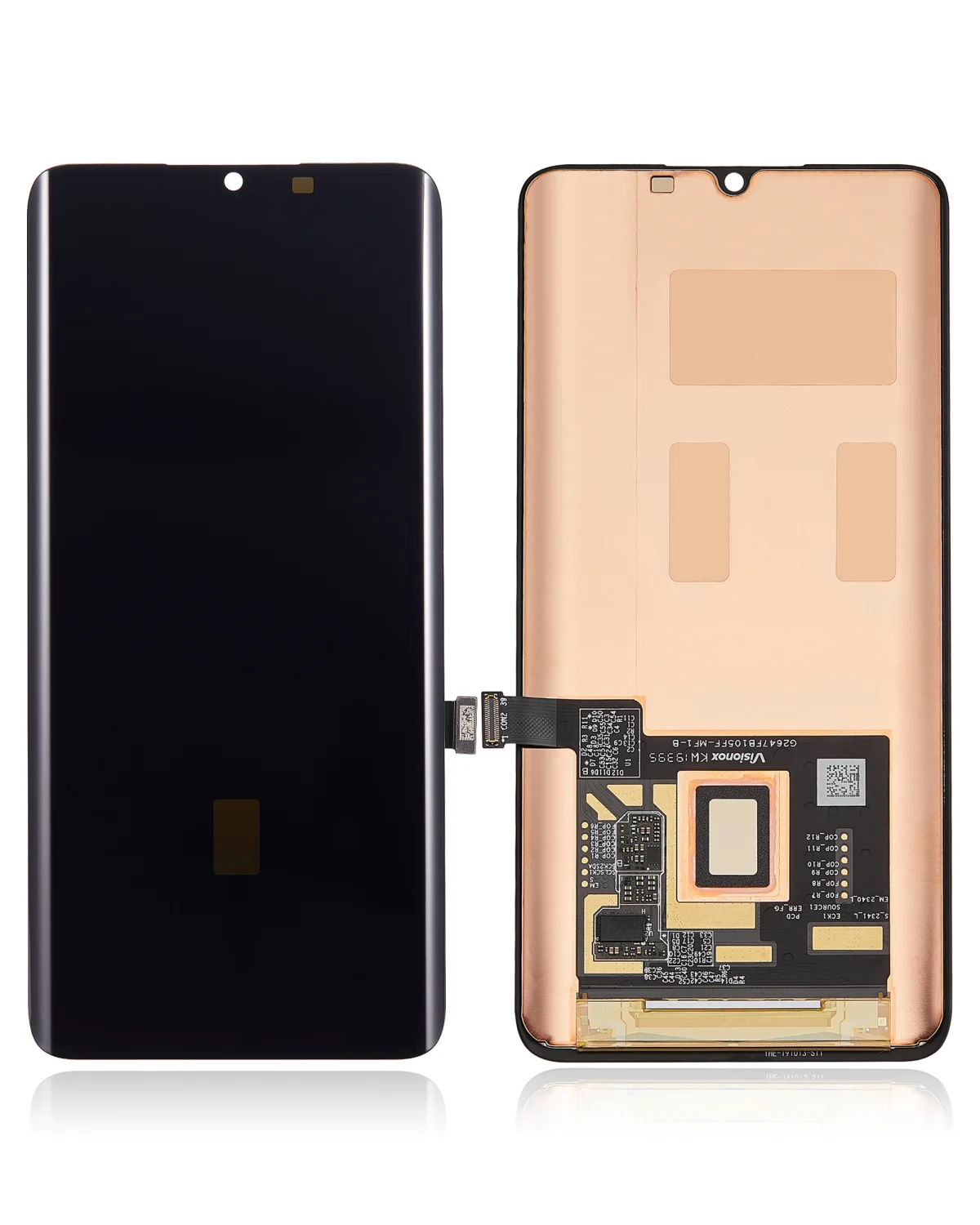 Xiaomi Mi CC9 Pro İle Uyumlu Ekran Dokunmatik Çerçevesiz   (Amoled Ekran - Tüm Renkler Uyumlu)