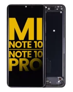Xiaomi Mi Note 10 Pro İle Uyumlu Ekran Dokunmatik Çerçeveli   (Amoled Ekran - Gece Yarısı Siyahı) - Görsel 2