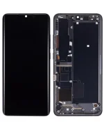 Xiaomi Mi Note 10 Pro İle Uyumlu Ekran Dokunmatik Çerçeveli   (Amoled Ekran - Gece Yarısı Siyahı)