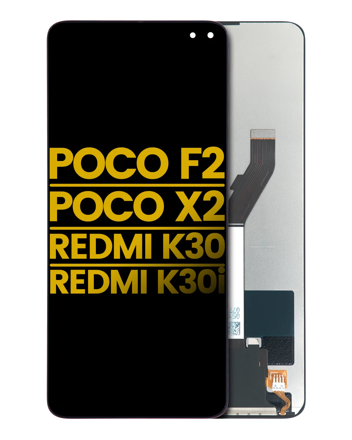 Xiaomi Poco F2 İle Uyumlu Ekran Dokunmatik Çerçevesiz Orijinal (Tüm Renkler Uyumlu) - Görsel 2