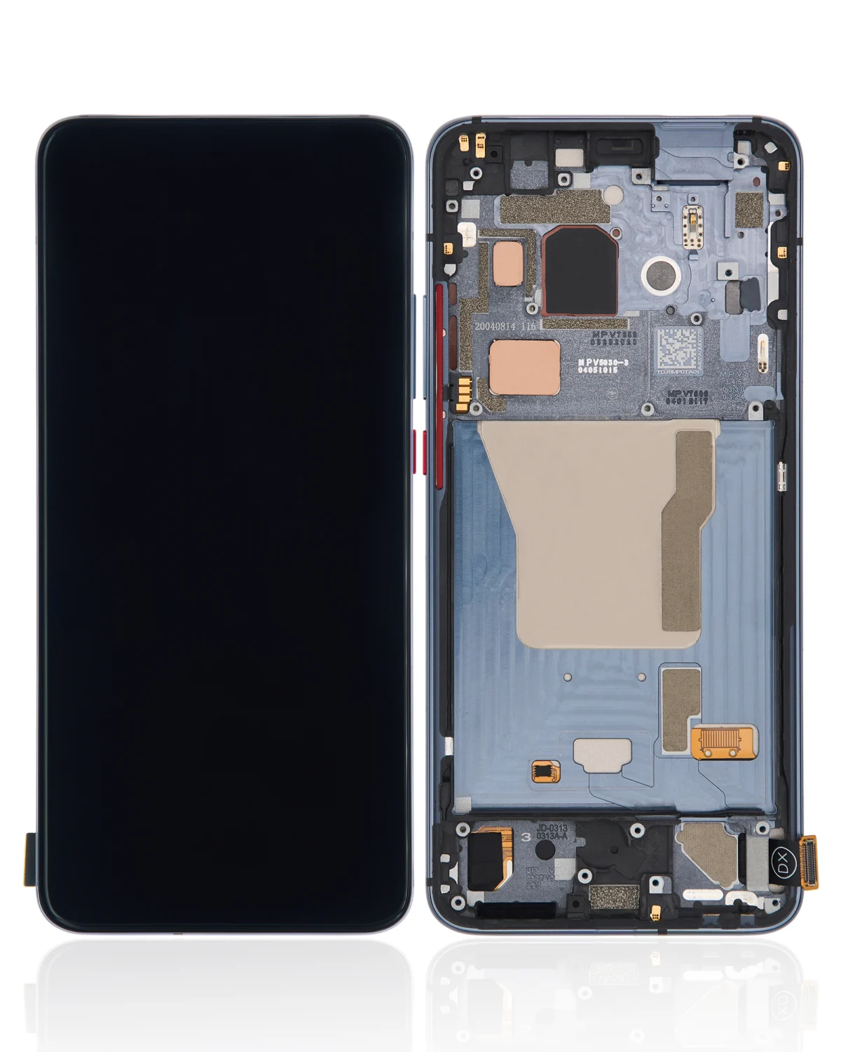 Xiaomi Poco F2 Pro İle Uyumlu Ekran Dokunmatik Çerçeveli Aftermarket Incell (Cyber Gray)