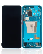 Xiaomi Poco F2 Pro İle Uyumlu Ekran Dokunmatik Çerçeveli Oled (Neon Mavi)