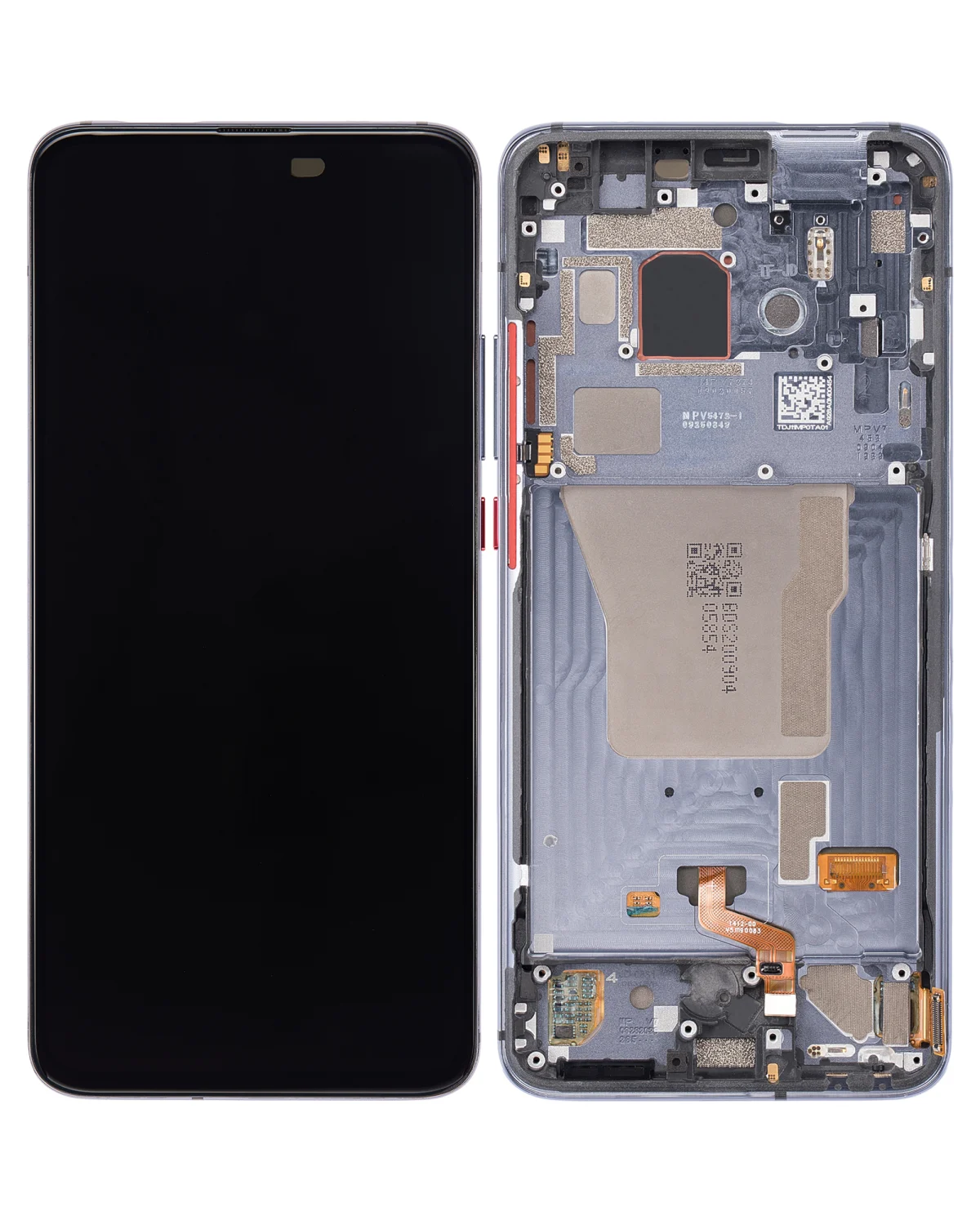 Xiaomi Poco F2 Pro İle Uyumlu Ekran Dokunmatik Çerçeveli Orijinal Amoled Ekran (Cyber Gray)