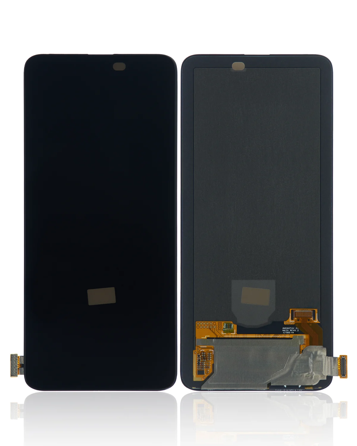 Xiaomi Poco F2 Pro İle Uyumlu Ekran Dokunmatik Çerçevesiz Orijinal Amoled Ekran (Tüm Renkler Uyumlu)