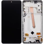 Xiaomi Poco F3 İle Uyumlu Ekran Dokunmatik Çerçeveli (Amoled Ekran) (Arctic White)