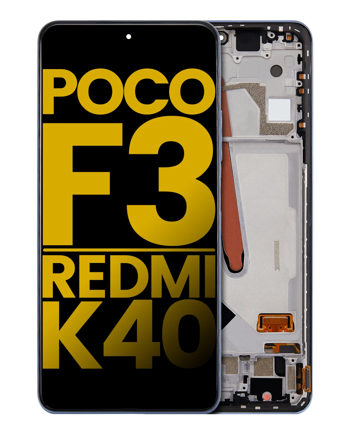 Xiaomi Poco F3 İle Uyumlu Ekran Dokunmatik Çerçeveli (Amoled Ekran) (Derin Okyanus Mavisi) - Görsel 2