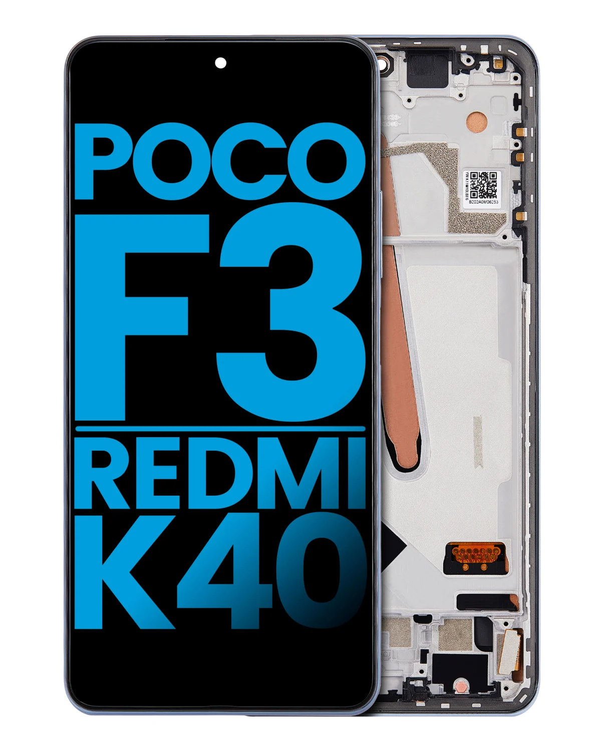 Xiaomi Poco F3 İle Uyumlu Ekran Dokunmatik Çerçeveli Orijinal Kalite (Derin Okyanus Mavisi) - Görsel 2