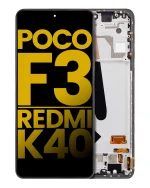 Xiaomi Poco F3 İle Uyumlu Ekran Dokunmatik Çerçeveli(Amoled Ekran) (Gece ​​Siyahı) - Görsel 2