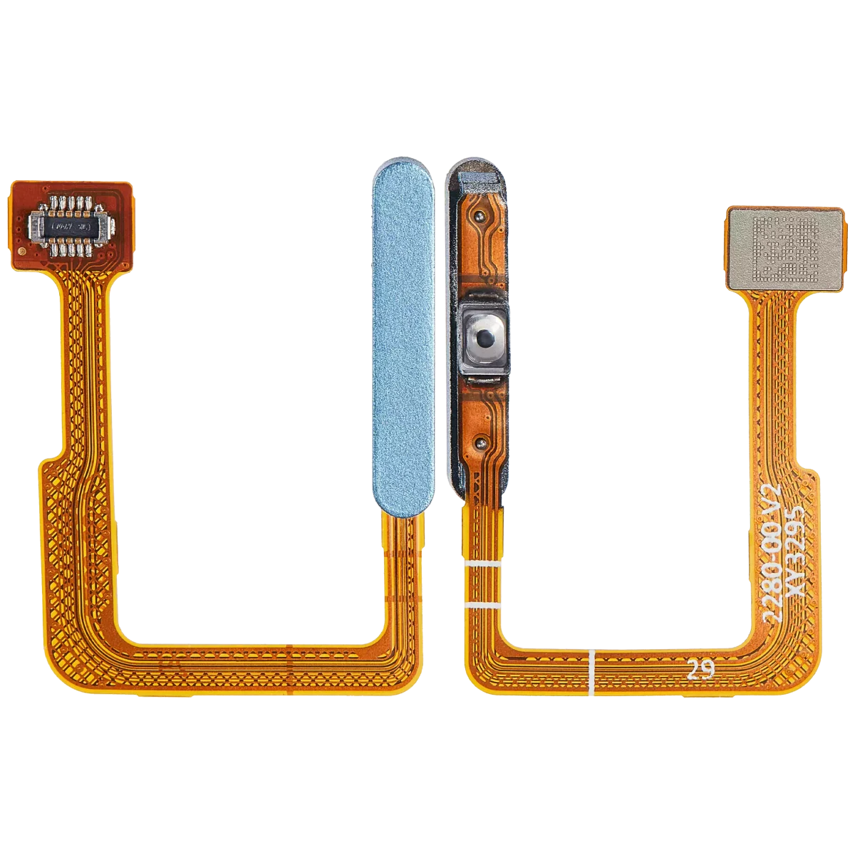 Xiaomi Poco F5 İle Uyumlu Parmak İzi Sensörü / Güç Düğmesi Filmi  / Poco F5 (Mavi)