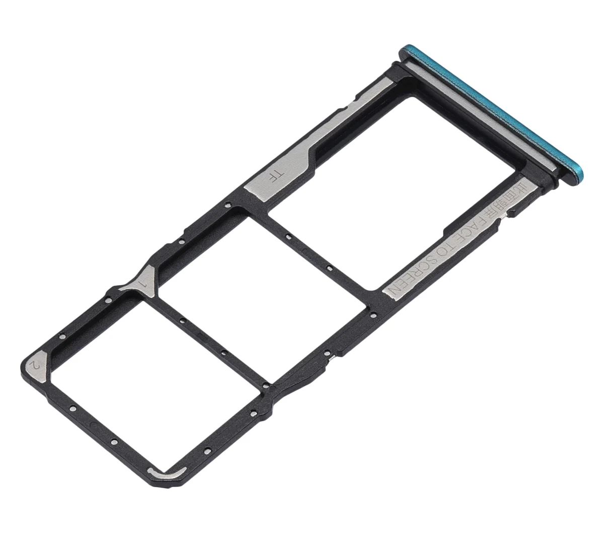 Xiaomi Poco M2 İle Uyumlu Çift Sim Kart Tepsisi (Yeşil) - Görsel 3