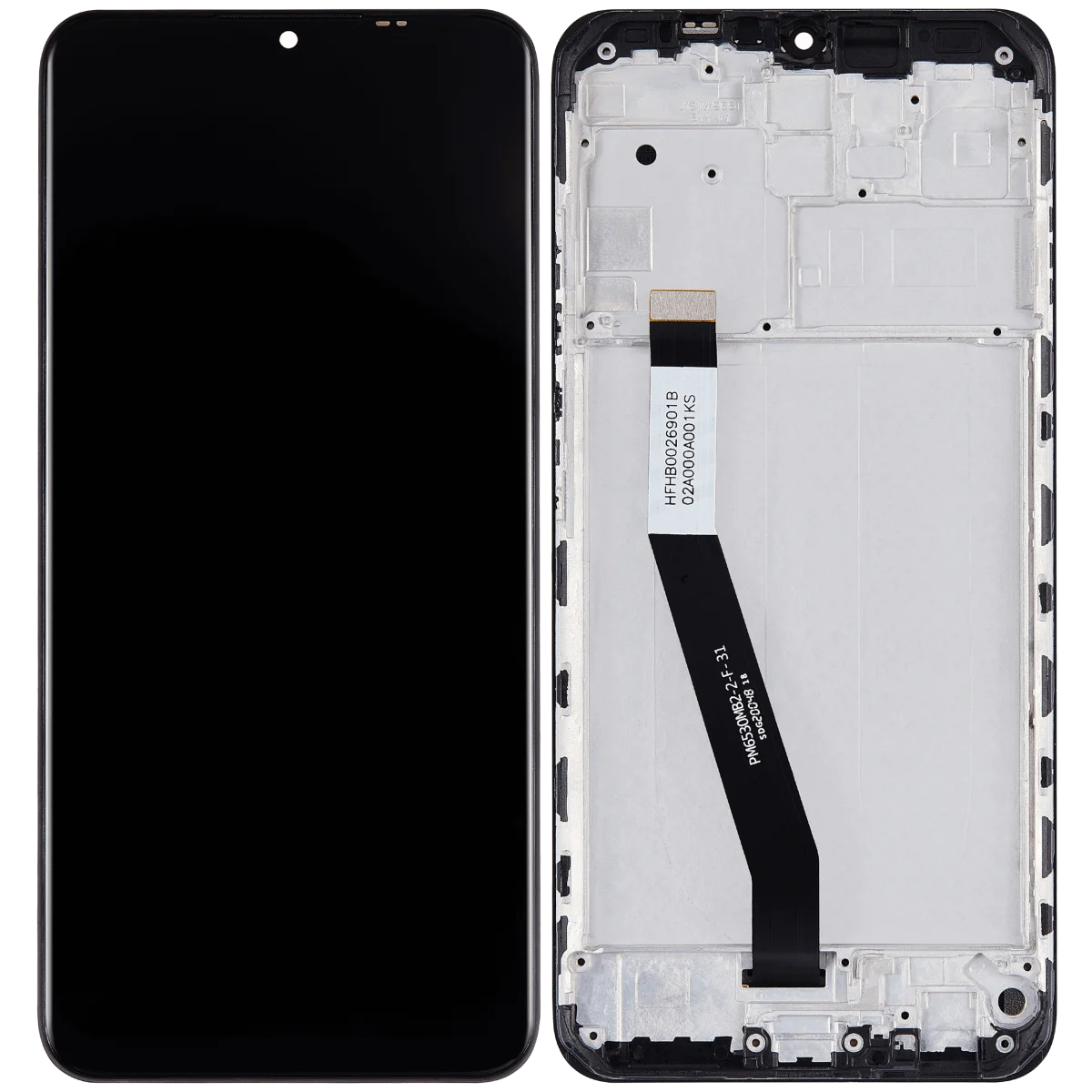 Xiaomi Poco M2 İle Uyumlu Ekran Dokunmatik Çerçeveli Orijinal (A Plus Kalite) (Tüm Renkler Uyumlu)