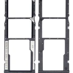 Xiaomi Poco M3 İle Uyumlu Çift Sim Kart Tepsisi (Turuncu)