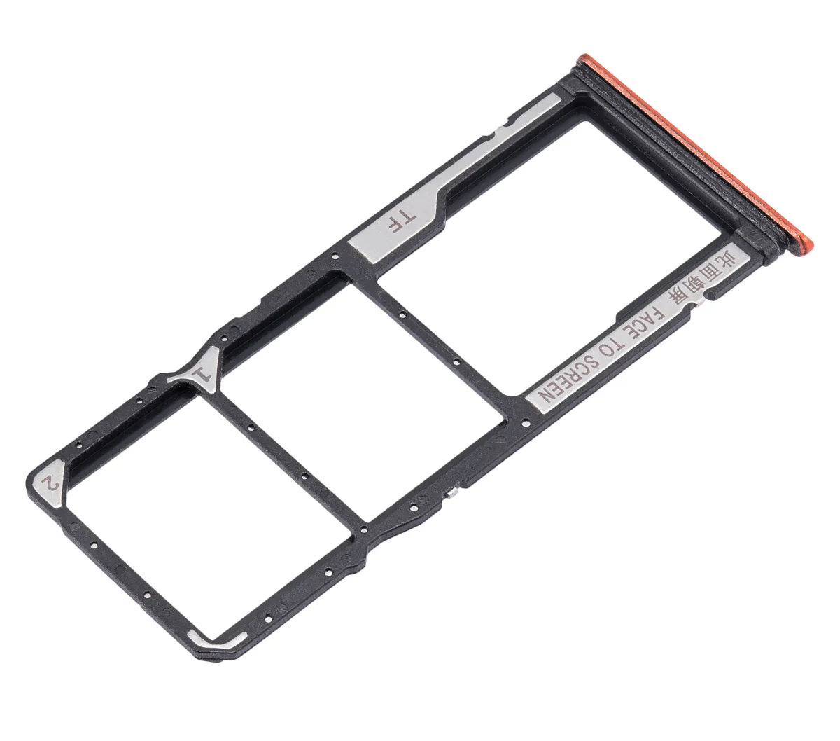 Xiaomi Poco M3 İle Uyumlu Çift Sim Kart Tepsisi (Turuncu) - Görsel 3