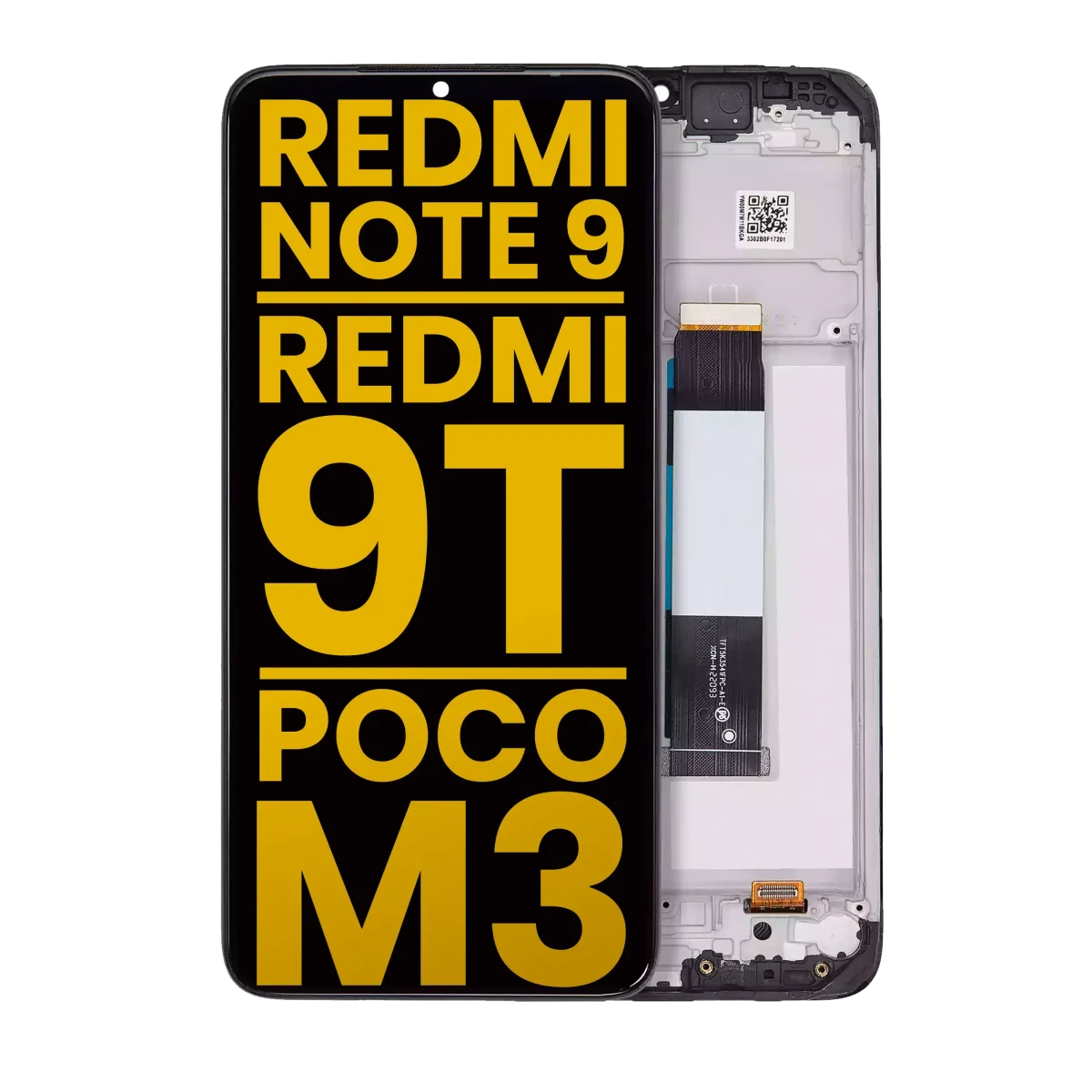 Xiaomi Poco M3 İle Uyumlu Ekran Dokunmatik Çerçeveli Orijinal (Tüm Renkler Uyumlu) - Görsel 2