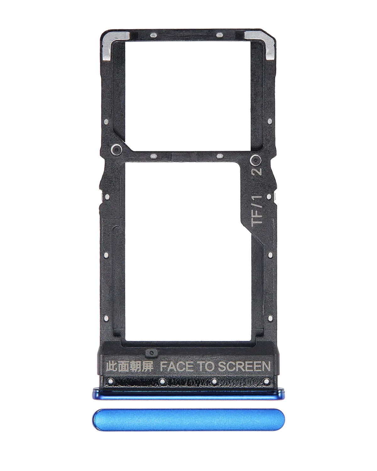 Xiaomi Poco X3 İle Uyumlu Çift Sim Kart Tepsisi (Frost Blue) - Görsel 5