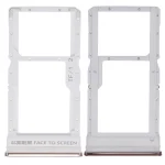 Xiaomi Poco X3 Pro İle Uyumlu Çift Sim Kart Tepsisi (Metal Bronz)