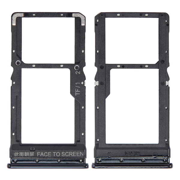 Xiaomi Poco X3 Pro İle Uyumlu Çift Sim Kart Tepsisi (Phantom Black)