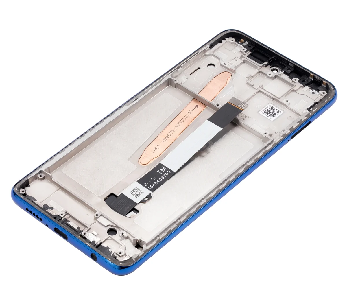 Xiaomi Poco X3 Pro İle Uyumlu Ekran Dokunmatik Çerçeveli (Orijinal) (Frost Blue) - Görsel 5