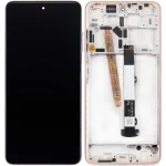 Xiaomi Poco X3 Pro İle Uyumlu Ekran Dokunmatik Çerçeveli (Orijinal) (Metal Bronz)