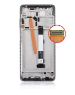 Xiaomi Poco X3 Pro İle Uyumlu Ekran Dokunmatik Çerçeveli (Orijinal) (Phantom Black) - Görsel 4