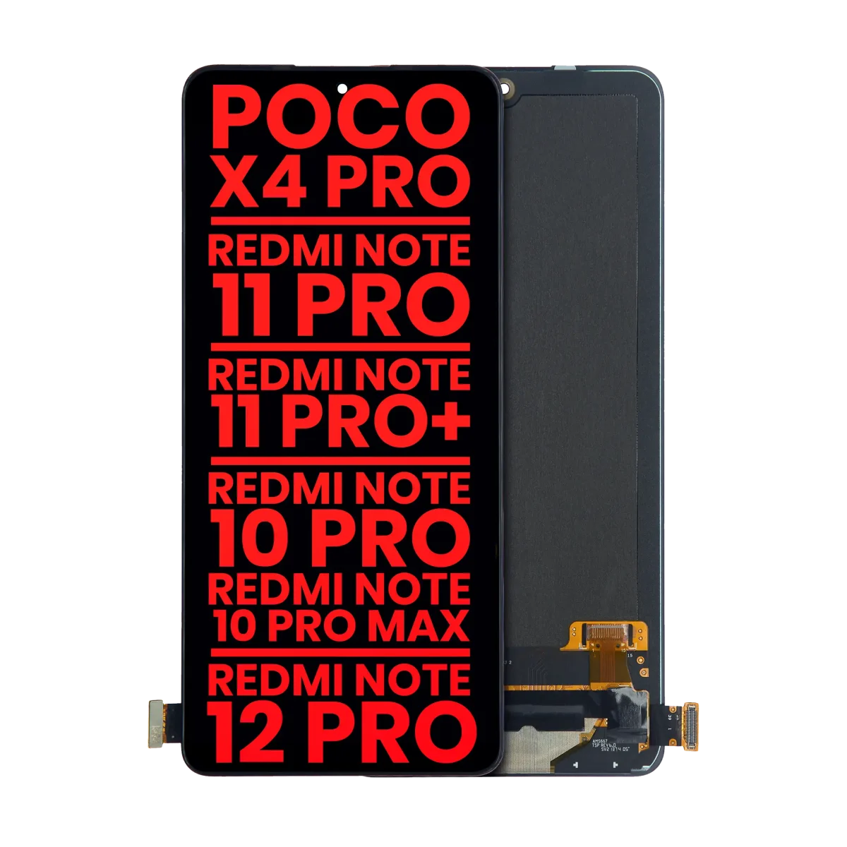 Xiaomi Poco X4 Pro 5G İle Uyumlu Çerçevesiz Ekran Dokunmatik OLED - Görsel 2