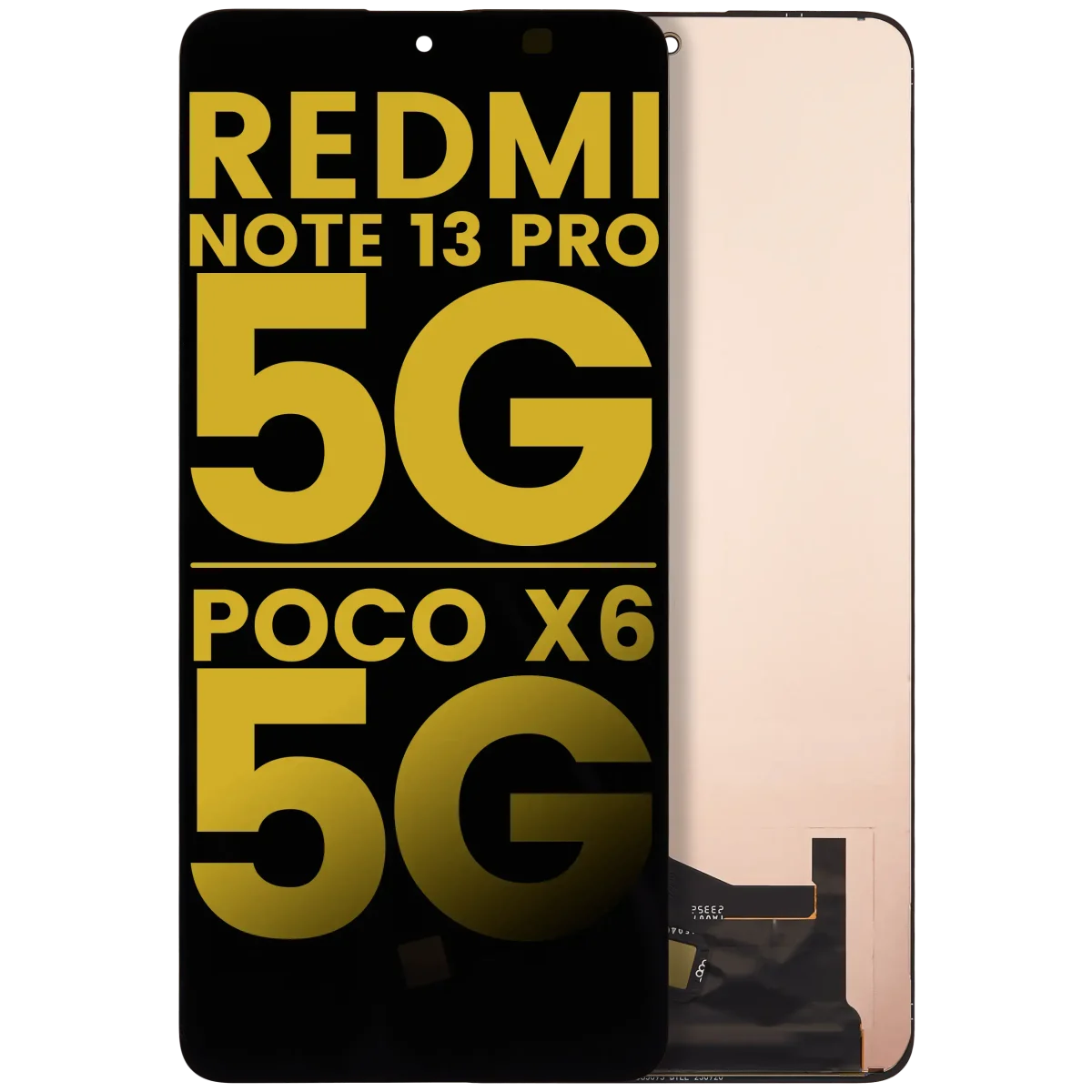 Xiaomi Poco X6 İle Uyumlu Ekran Dokunmatik Çerçevesiz - Görsel 3