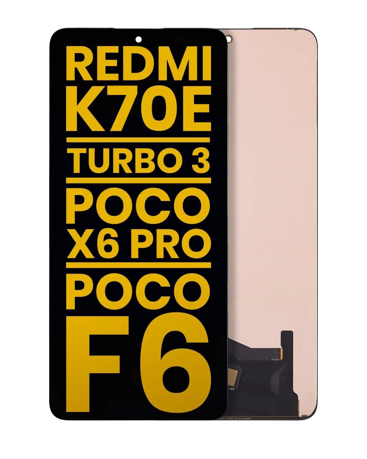 Xiaomi Poco X6 Pro İle Uyumlu Çerçevesiz Ekran Dokunmatik - Görsel 6