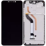 Xiaomi Pocophone F1 İle Uyumlu Ekran Dokunmatik Çerçeveli Orijinal (Tüm Renkler Uyumlu)